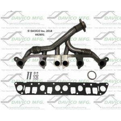 Exhaust Manifold by DAVICO - 662691 pa1