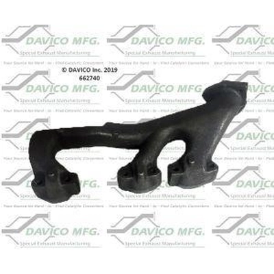 Exhaust Manifold by DAVICO - 662740 pa6