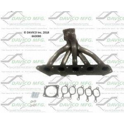 Exhaust Manifold by DAVICO - 663080 pa3
