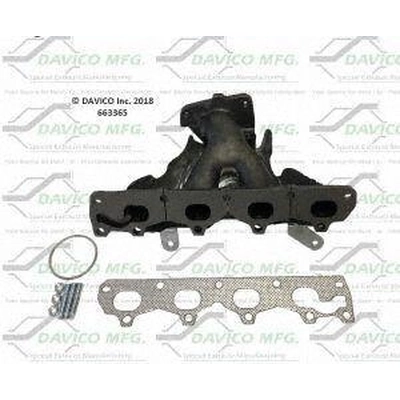 Exhaust Manifold by DAVICO - 663365 pa4