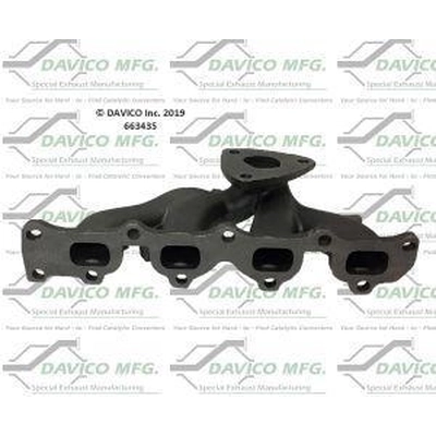 Exhaust Manifold by DAVICO - 663435 pa3