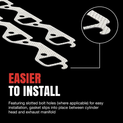 Exhaust Manifold Gasket Set by FEL-PRO - MS91384 pa8