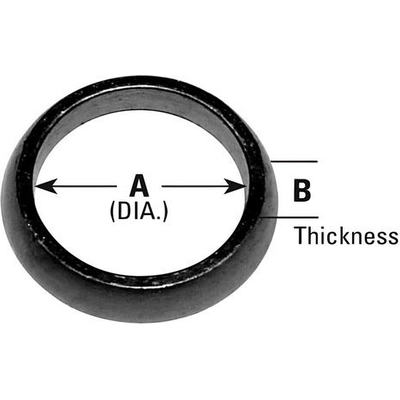 Exhaust Pipe Flange Gasket by AP EXHAUST - 8410 pa1