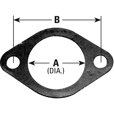 Joint de bride de tuyau d'échappement by AP EXHAUST - 9072 pa2