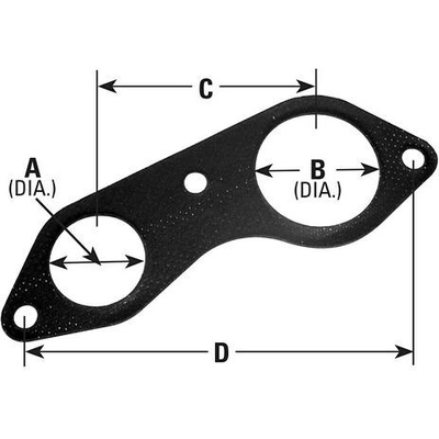Exhaust Pipe Flange Gasket by AP EXHAUST - 9285 pa1
