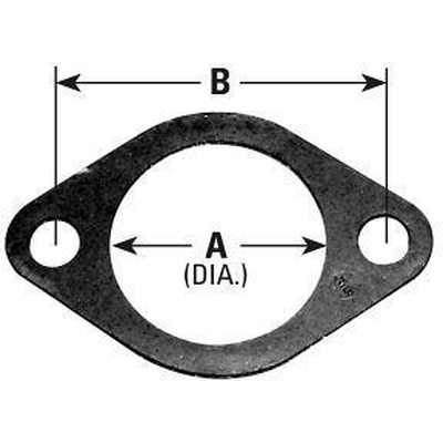 Exhaust Pipe Flange Gasket by AP EXHAUST - 9288 pa2