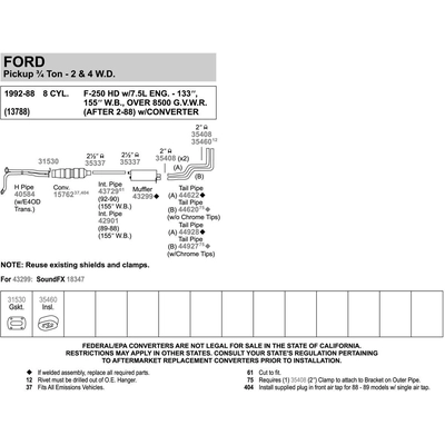 Exhaust Pipe Flange Gasket by WALKER USA - 31530 pa10