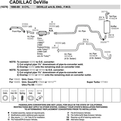 Exhaust Pipe Flange Gasket by WALKER USA - 31554 pa33