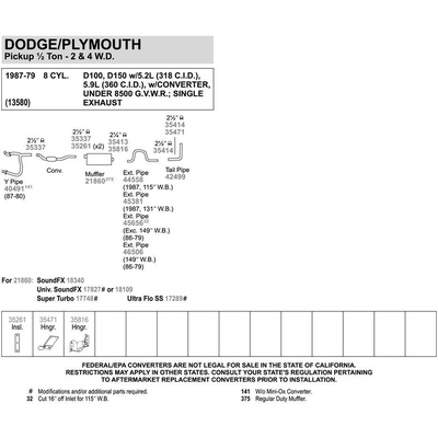 WALKER USA - 45381 - Exhaust Pipe pa3