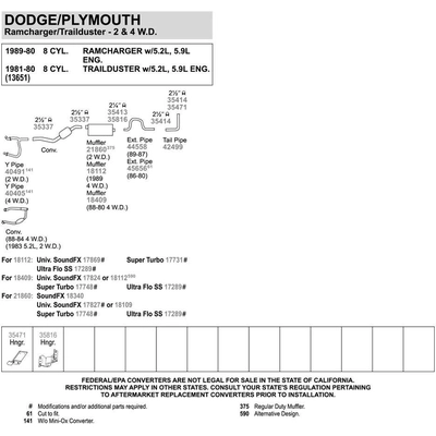 WALKER USA - 45656 - Exhaust Pipe pa5