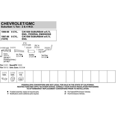 Exhaust Pipe by WALKER USA - 53141 pa2