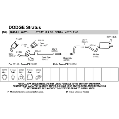 WALKER USA - 53492 - Exhaust Pipe pa4