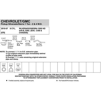 Exhaust Pipe by WALKER USA - 54878 pa6