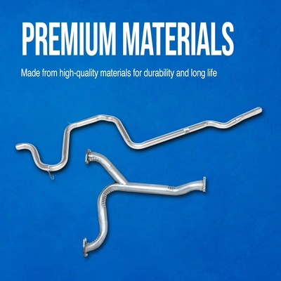 WALKER USA - 74001 - Stainless Steel Natural Exhaust Intermediate Pipe pa2