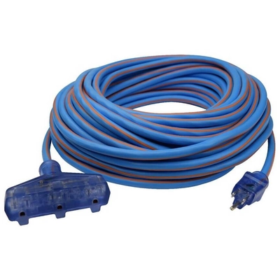 PRIME PRODUCTS - LT630835 - Arctic Blue All Weather
3 Outlet Extension Cord pa1