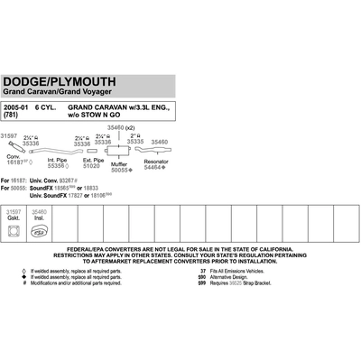Extension Pipe by WALKER USA - 51020 pa1