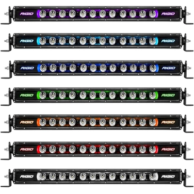 RIGID INDUSTRIES - 210603 - Broad Spot Beam LED Light Bar with 8 Option RGBW Backlight pa2