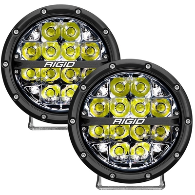 RIGID INDUSTRIES - 36200 - Round Spot Beam LED Lights with White Backlight pa1