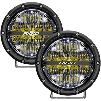 RIGID INDUSTRIES - 36204 - Round Driving Beam LED Lights with White Backlight pa1