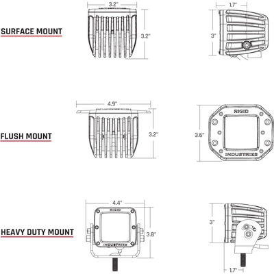 Exterior Multi Purpose LED by RIGID INDUSTRIES - 502513 pa2