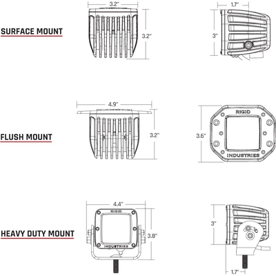 Exterior Multi Purpose LED by RIGID INDUSTRIES - 504713 pa2