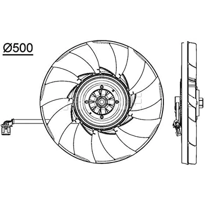 MAHLE ORIGINAL - CFF475-000P - Engine Cooling Fan Clutch pa2
