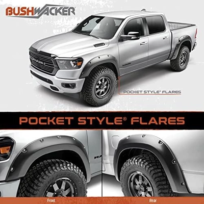 Fender Flare Or Flares by BUSHWACKER - 40967-02 pa9