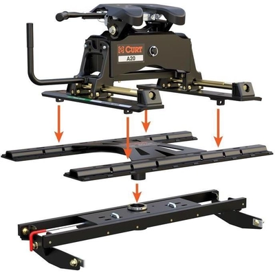 Fifth Wheel Adapter Plate by CURT MANUFACTURING - 16210 pa6