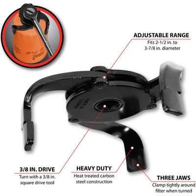 Filter Wrench by PERFORMANCE TOOL - W270 pa2