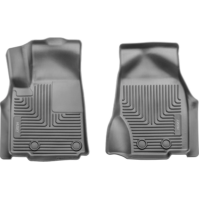 HUSKY LINERS - 51771 - Black Plastic Fits Jeep X-Act Contour Floor Liners pa2