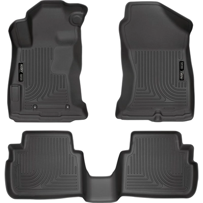 HUSKY LINERS - 99661 - Front & Second Seat Floor Liners pa1