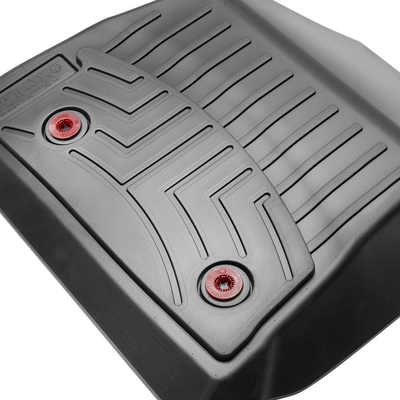 WEATHERTECH - 4415762 - 2nd Row Black Molded Floor Liner pa1