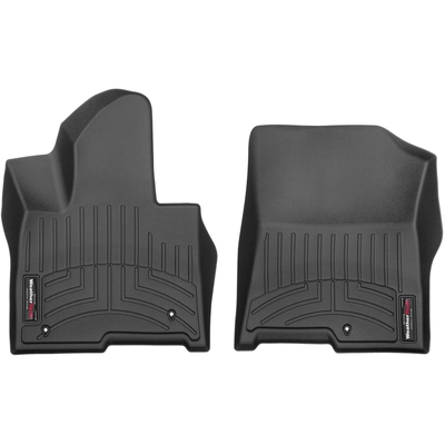 WEATHERTECH - 4416541 - 1st Row Black Molded Floor Liners pa1