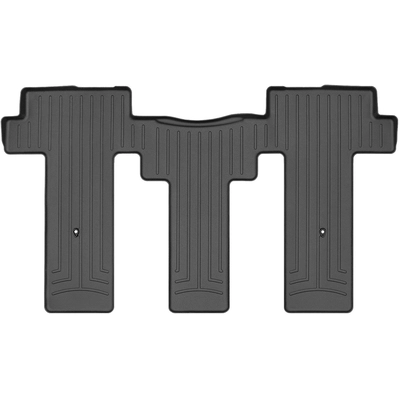 WEATHERTECH - 4416722 - 2nd Row Black Molded Floor Liner pa1