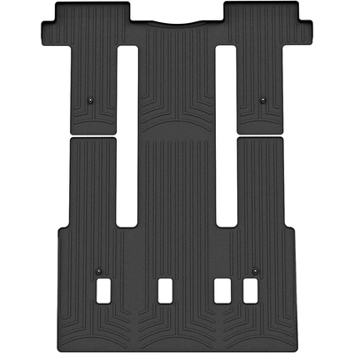 WEATHERTECH - 4416723 - 2nd Row Black Molded Floor Lin pa1