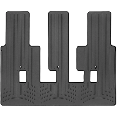 WEATHERTECH - 4416725 - 3rd Row Black Molded Floor Liner pa1