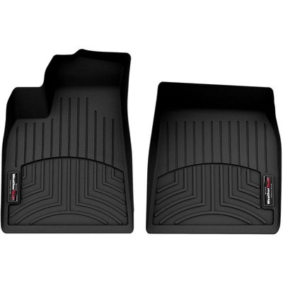 WEATHERTECH - 4416821 - 1st Row Black Molded Floor Liners pa1