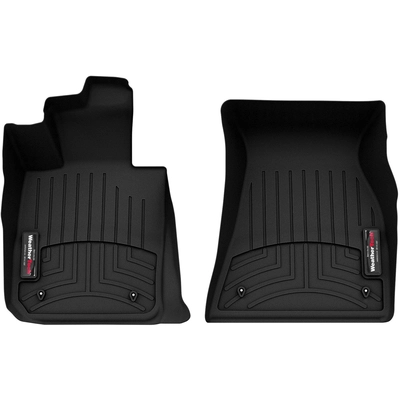 WEATHERTECH - 4416931 -  1st Row Black Molded Floor Liners pa1