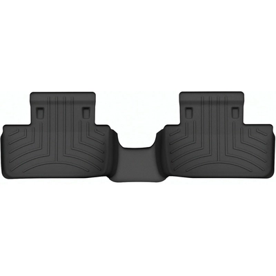 WEATHERTECH - 4417832 - 2nd Row Black Molded Floor Liner pa1