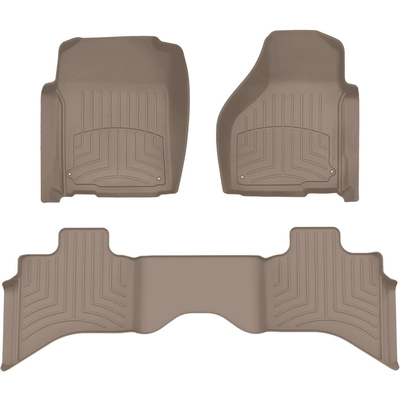 WEATHERTECH - 452162IM - 2nd Row Tan HP Floor Liner pa1
