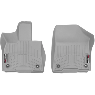 WEATHERTECH - 4616411 - 1st Row Gray Molded Floor Liners pa1