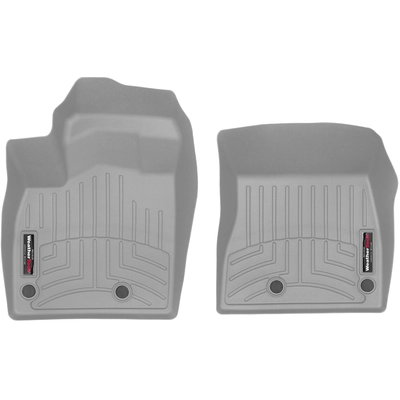 WEATHERTECH - 4616441 - 1st Row Gray Molded Floor Liners pa1