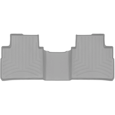 WEATHERTECH - 4616442 - 2nd Row Gray Molded Floor Liner pa1