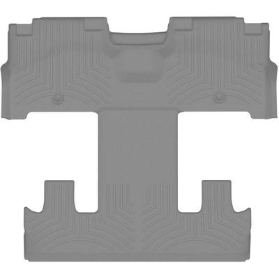 WEATHERTECH - 4616655 -  2nd & 3rd Row Gray Molded Floor Liner pa1