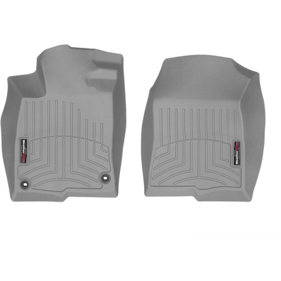 WEATHERTECH - 4616921 - 1st Row Gray Molded Floor Liners pa1