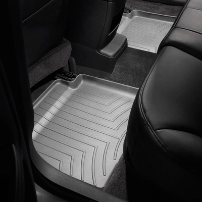 WEATHERTECH - 4616962 - 2nd Row Gray Molded Floor Liner pa2