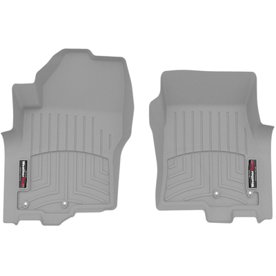 WEATHERTECH - 4617051 - 1st Row Gray Molded Floor Liners pa1