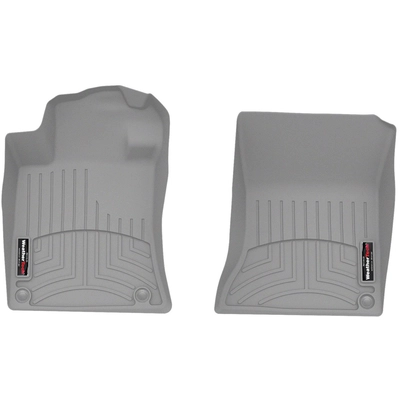 WEATHERTECH - 4617741 - 1st Row Gray Molded Floor Liners pa1