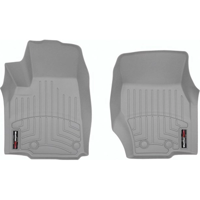 WEATHERTECH - 4617821 - 1st Row Gray Molded Floor Liners pa2