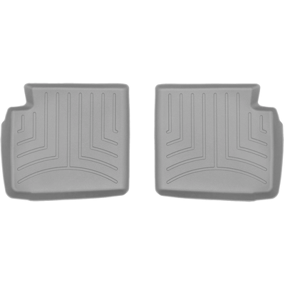 WEATHERTECH - 463692 - 2nd Row Gray Molded Floor Liner pa1